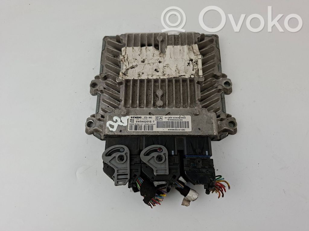 Citroen C4 I Engine control unit/module 