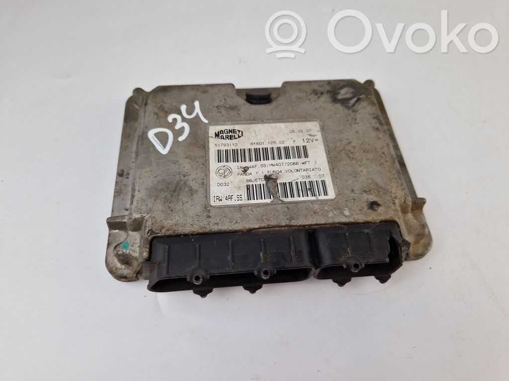 Engine control unit/module   51793113,IAW4AFSS,6160112502