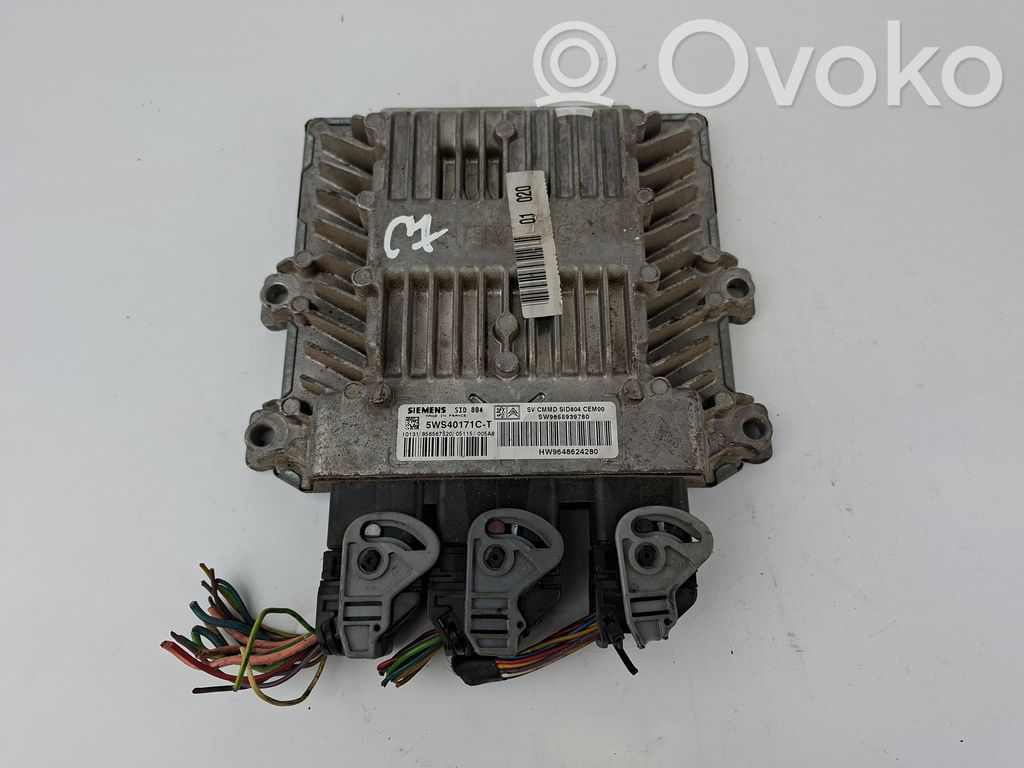 Engine control unit/module   9655939780,5WS40171CT