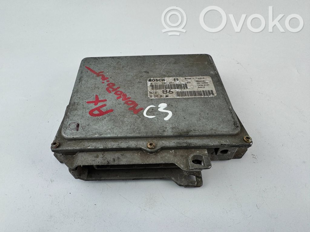Peugeot 106 Engine control unit/module 