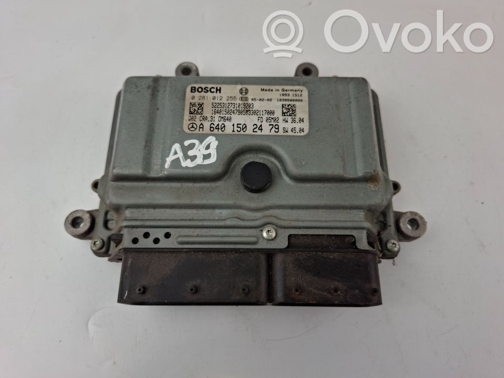 Mercedes-Benz A W168 Engine control unit/module 