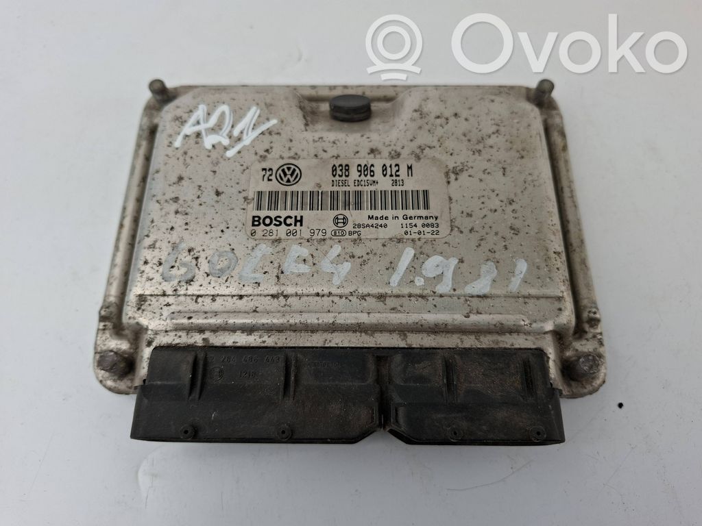 Volkswagen Golf IV Engine control unit/module 