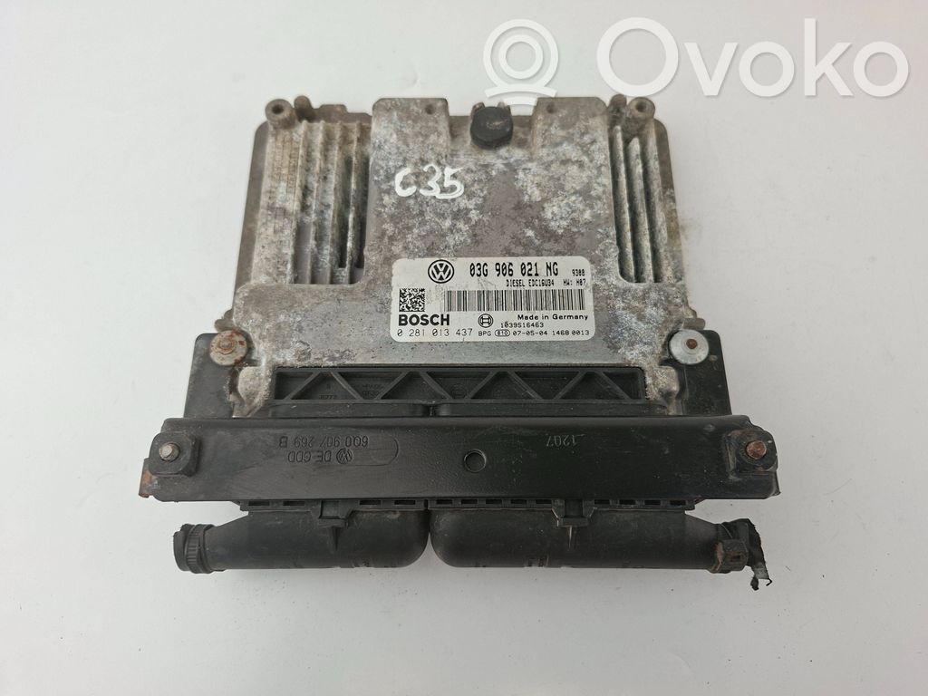 Volkswagen PASSAT B6 Engine control unit/module 
