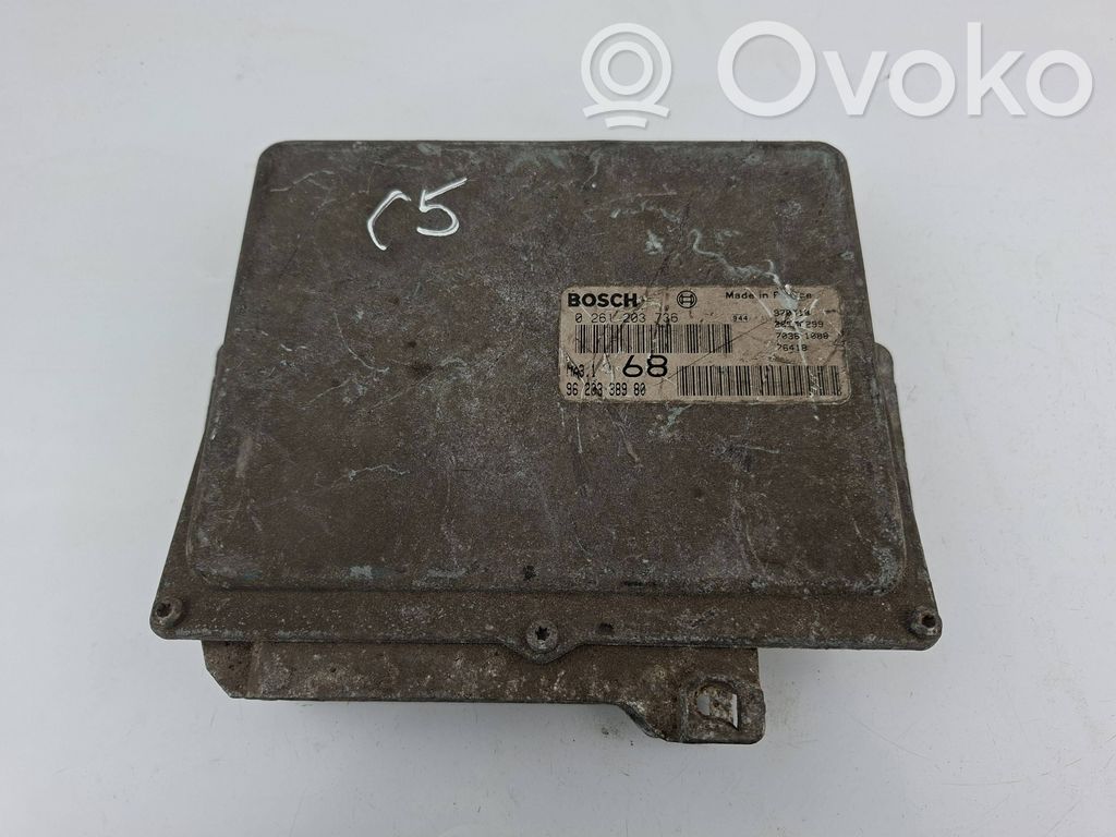 Peugeot 106 Engine control unit/module 