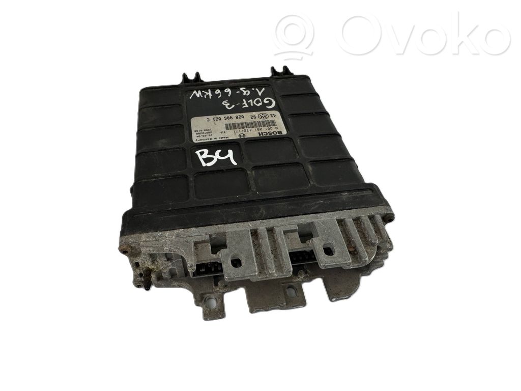 Engine control unit/module   028906021C,0281001170,28RTD288