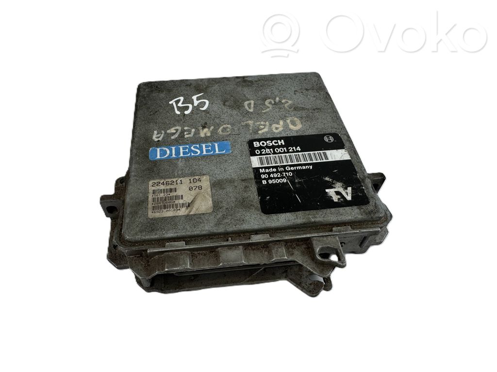 Opel Omega B1 Unidad de control/módulo del motor 