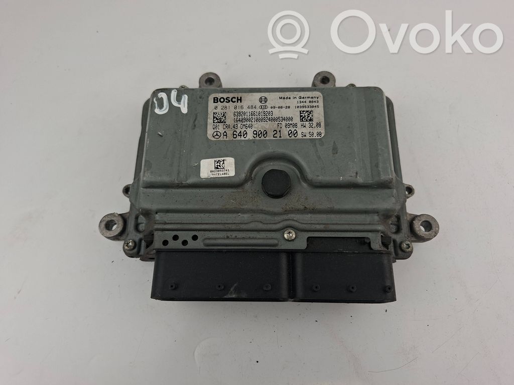 Sterownik / Moduł ECU   A6409002100,0281016484