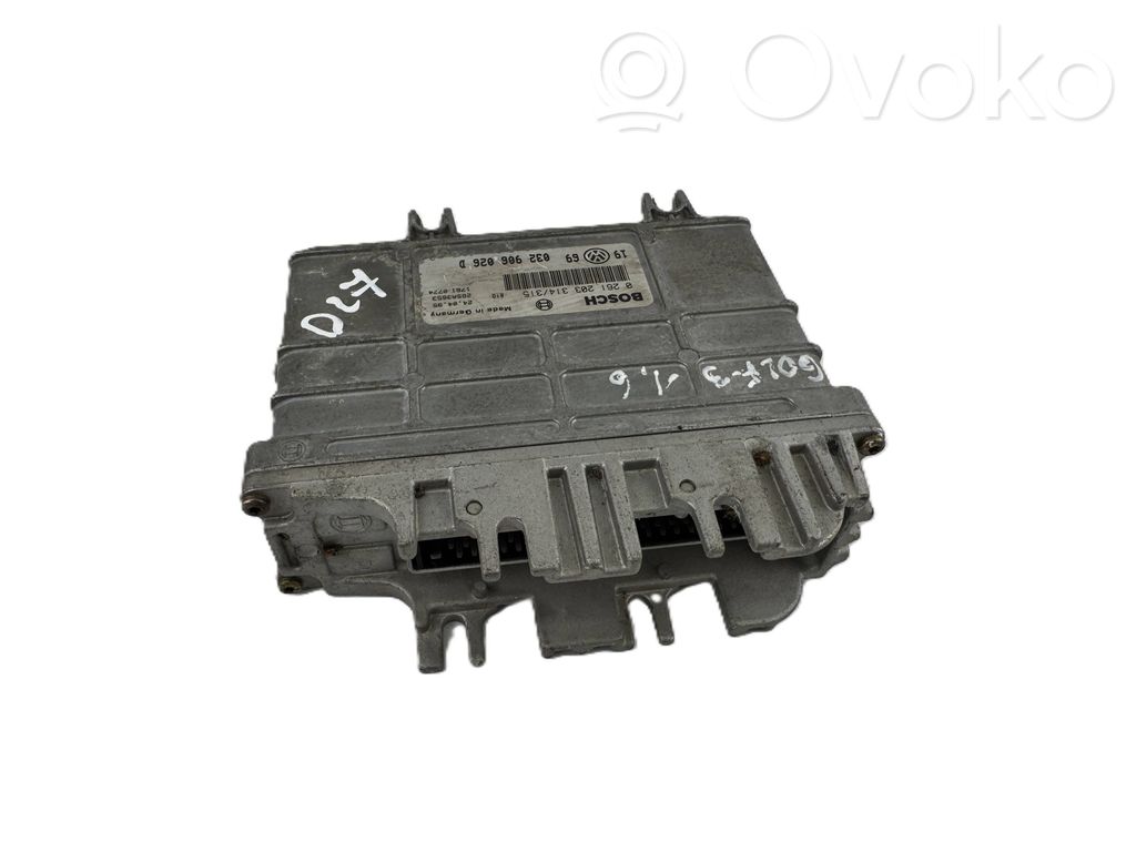Engine control unit/module   032906026D