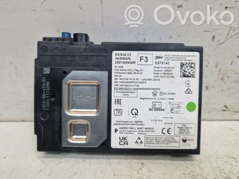 Renault Megane E-Tech Other control units/modules 