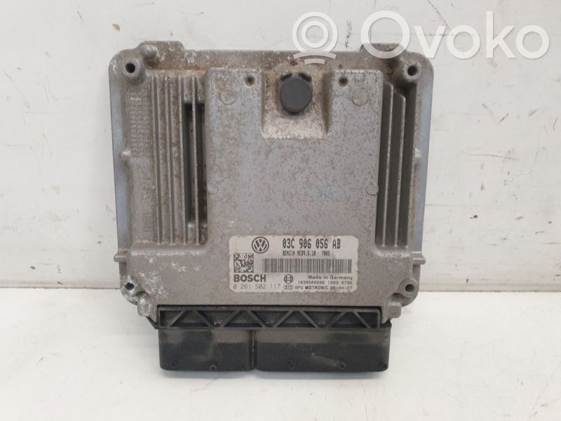 Engine control unit/module   03C906056AB,0261S02117,0261S02117,03C906056AB