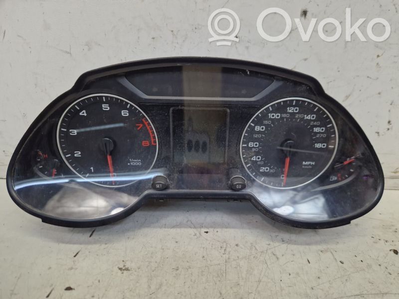 Audi Q5 SQ5 8R Tachimetro (quadro strumenti)