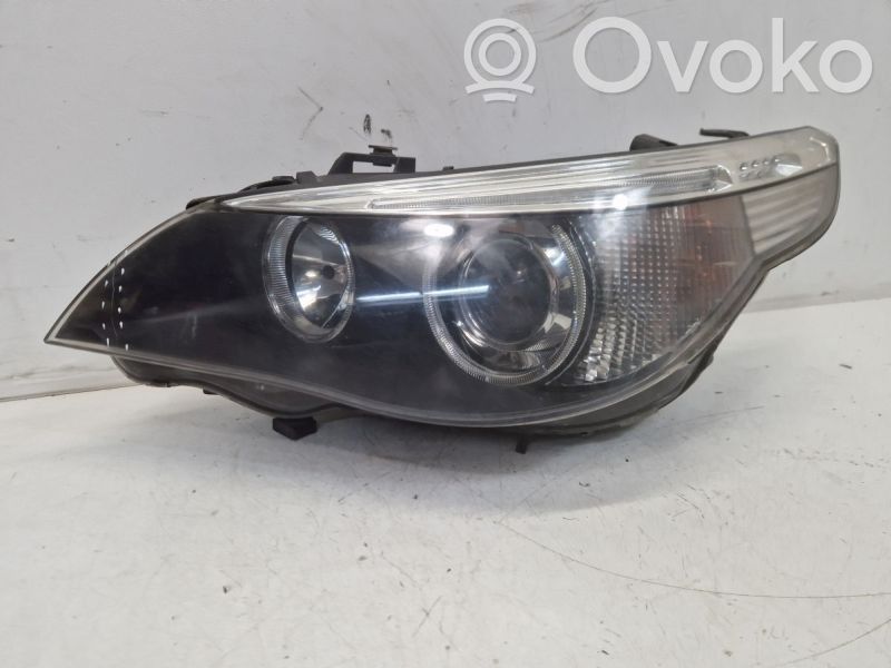 BMW 5 E60 E61 Priekšējais lukturis 