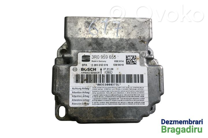Module de contrôle airbag   3R0959655