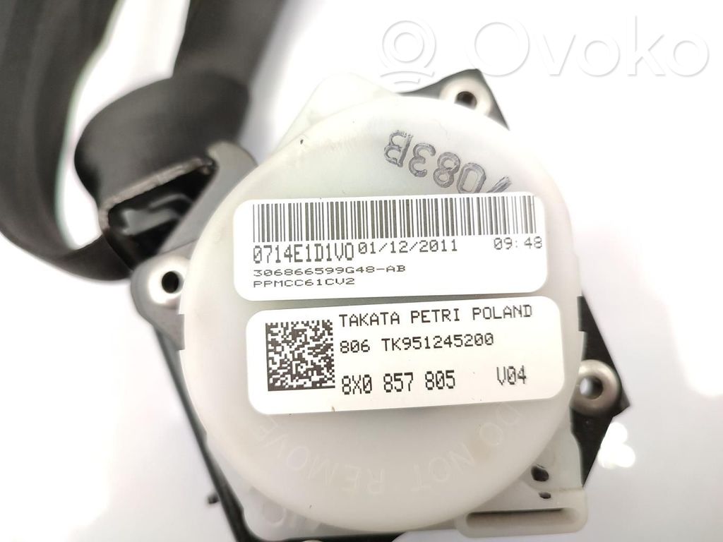 Audi A1 Cinturón trasero 