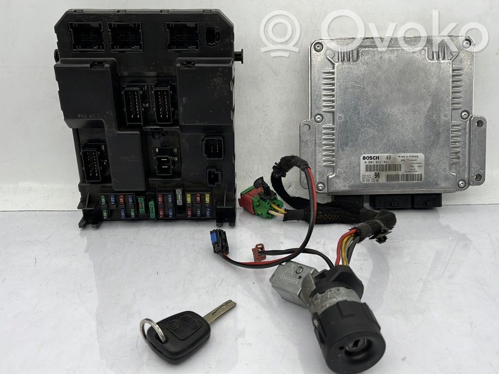 Peugeot 307 Engine ECU kit and lock set 