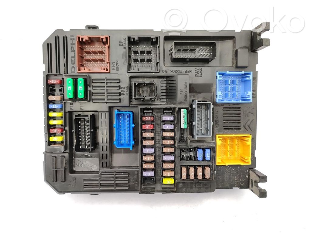 Peugeot Partner III Engine ECU kit and lock set 