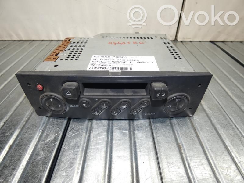 Renault Megane II Unidad delantera de radio/CD/DVD/GPS 