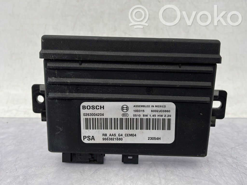 Citroen Berlingo Parking PDC control unit/module 