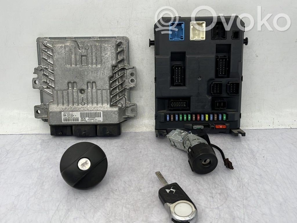 Citroen DS3 Engine ECU kit and lock set 
