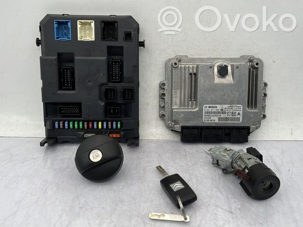 Citroen C3 Engine ECU kit and lock set 