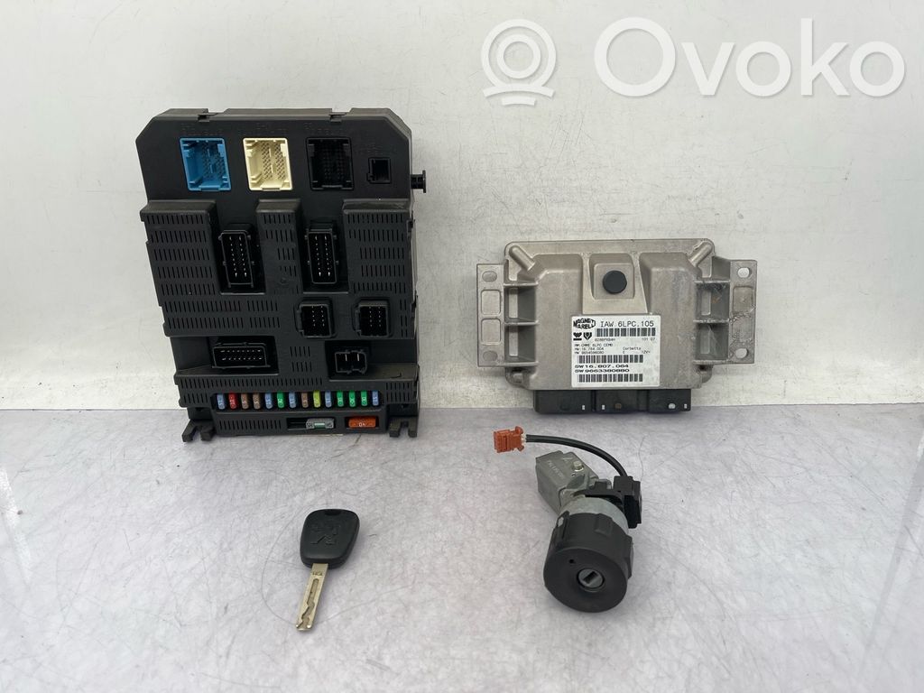 Peugeot 207 Engine ECU kit and lock set 