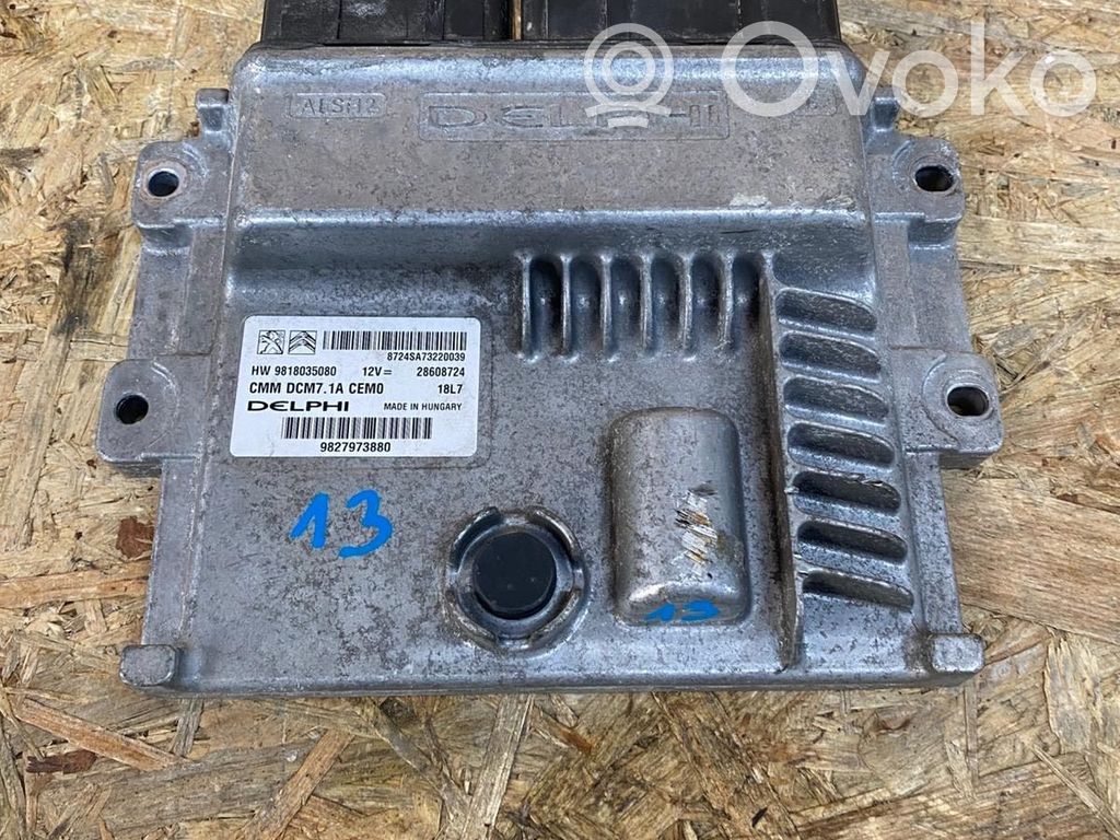 Citroen DS7 Crossback Engine control unit/module 