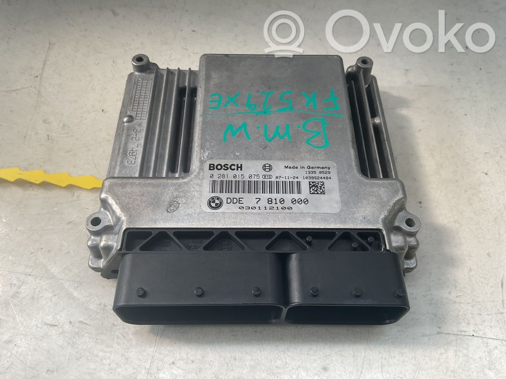 Unidad de control/módulo del motor   DDE7810000,N47D20A