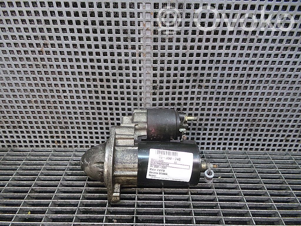 Audi A4 S4 B6 8E 8H Starteris 