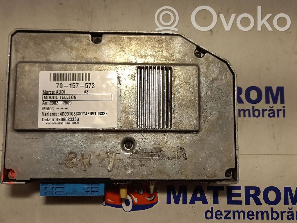 Audi A8 S8 D3 4E Centralina/modulo telefono 