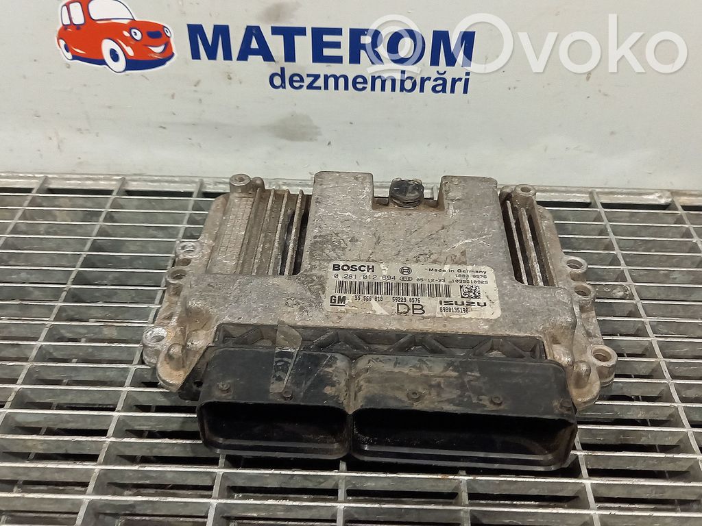 Opel Astra H Unidad de control/módulo del motor 