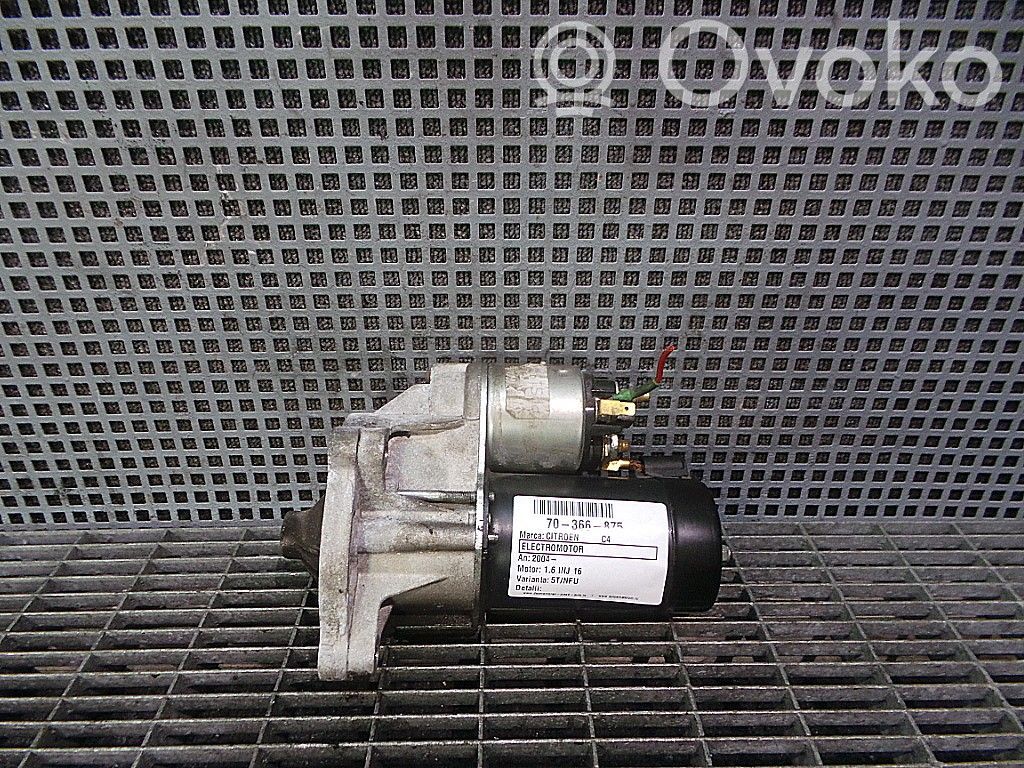 Citroen C4 I Motorino d’avviamento 