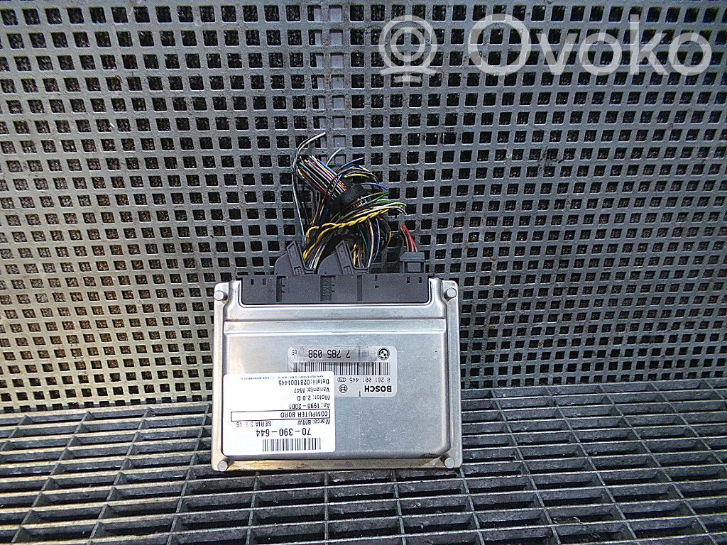 BMW 3 E46 Engine control unit/module 