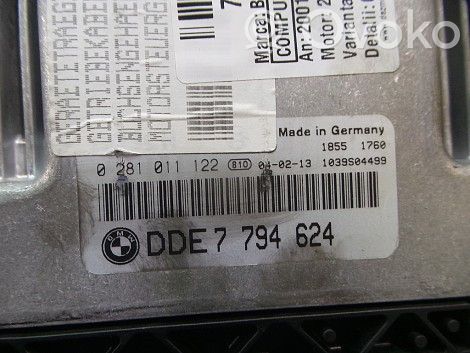 BMW 3 E46 Calculateur moteur ECU