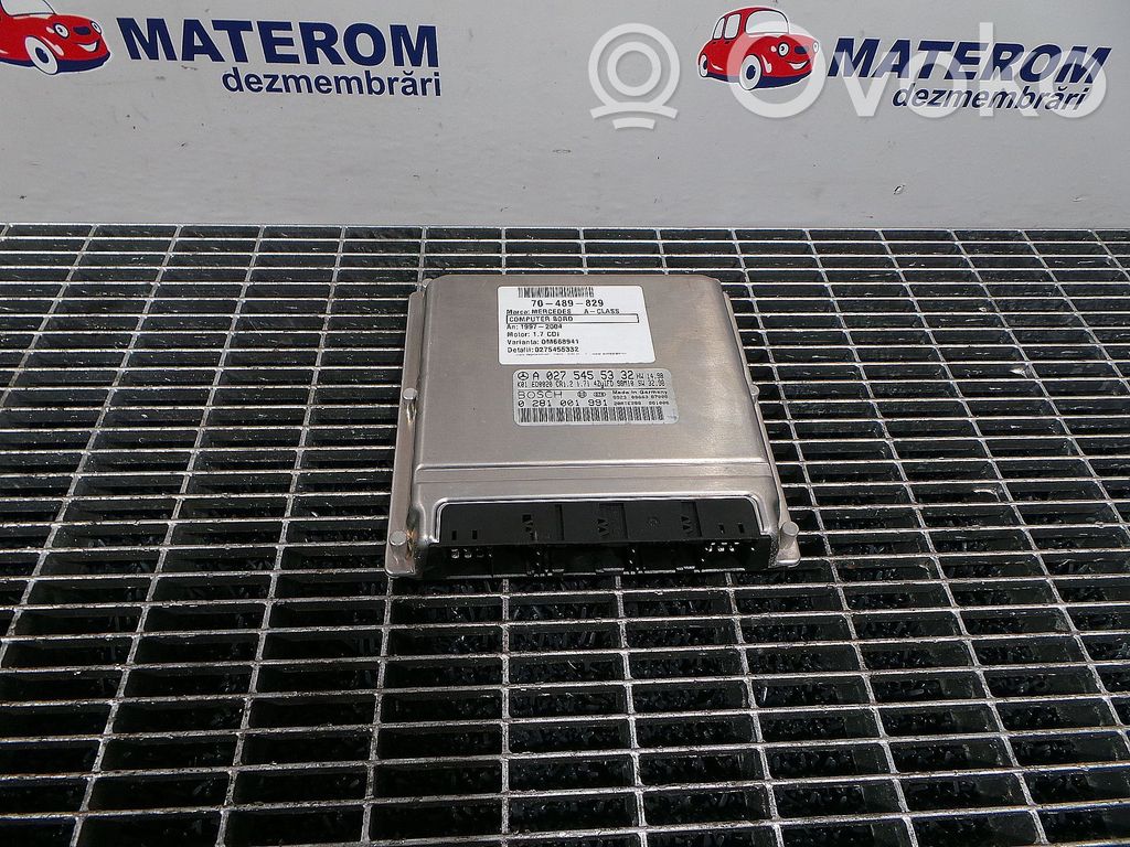 Mercedes-Benz A W168 Unitate/modul de control motor 