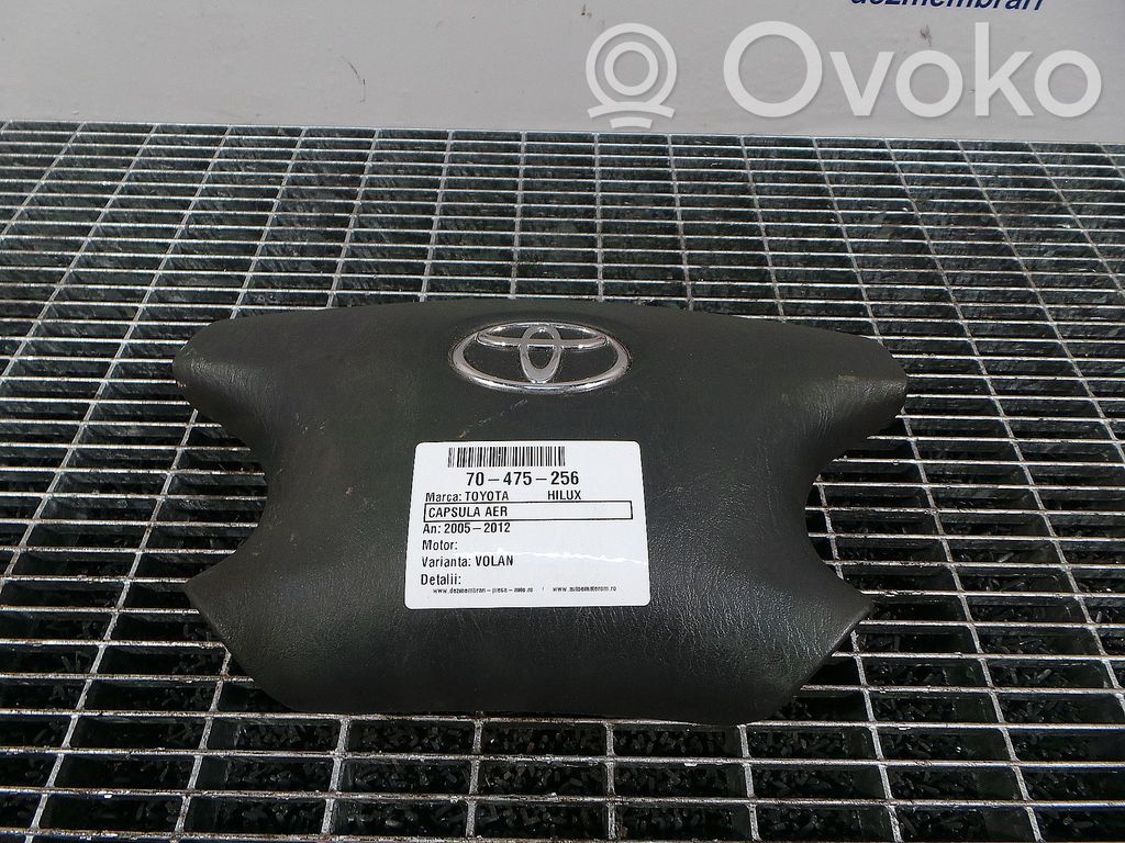 Toyota Hilux (AN10, AN20, AN30) Airbag dello sterzo