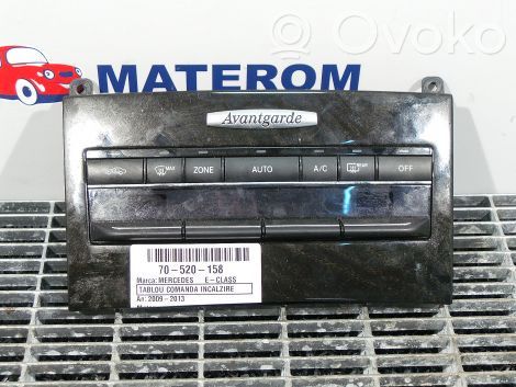 Mercedes-Benz E W212 Panel klimatyzacji 