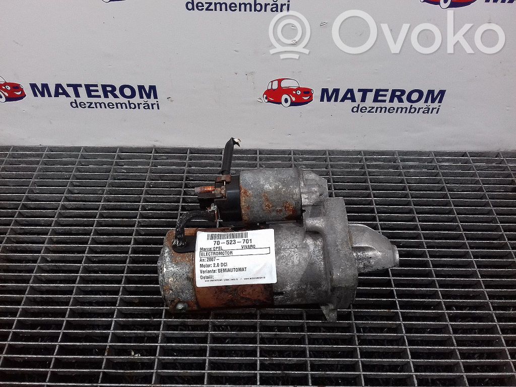 Opel Vivaro Starteris 