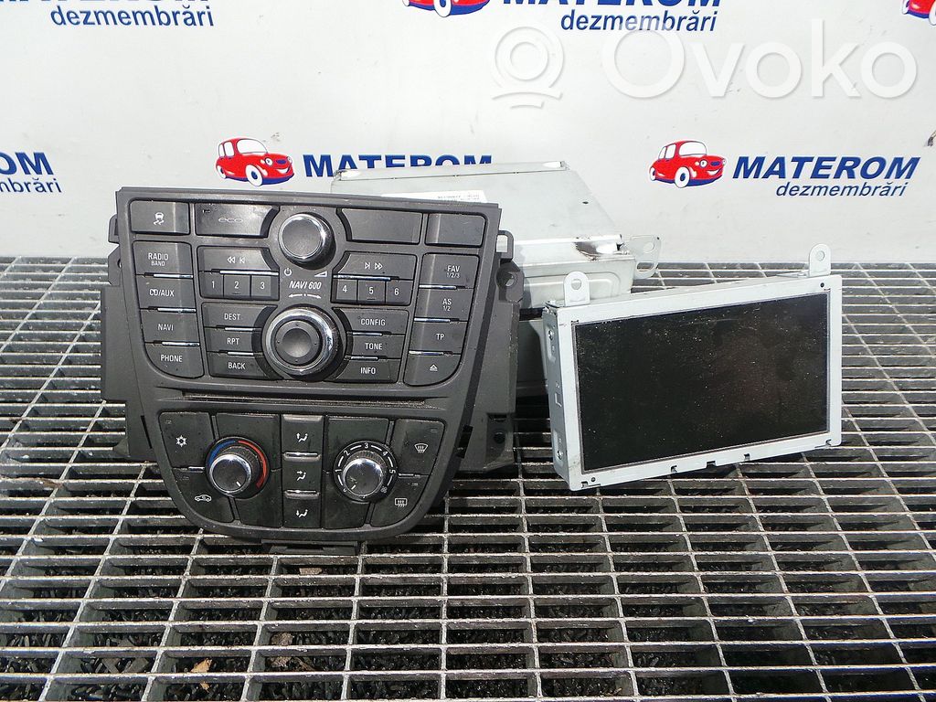 Opel Astra J Unitate principală radio/CD/DVD/GPS 