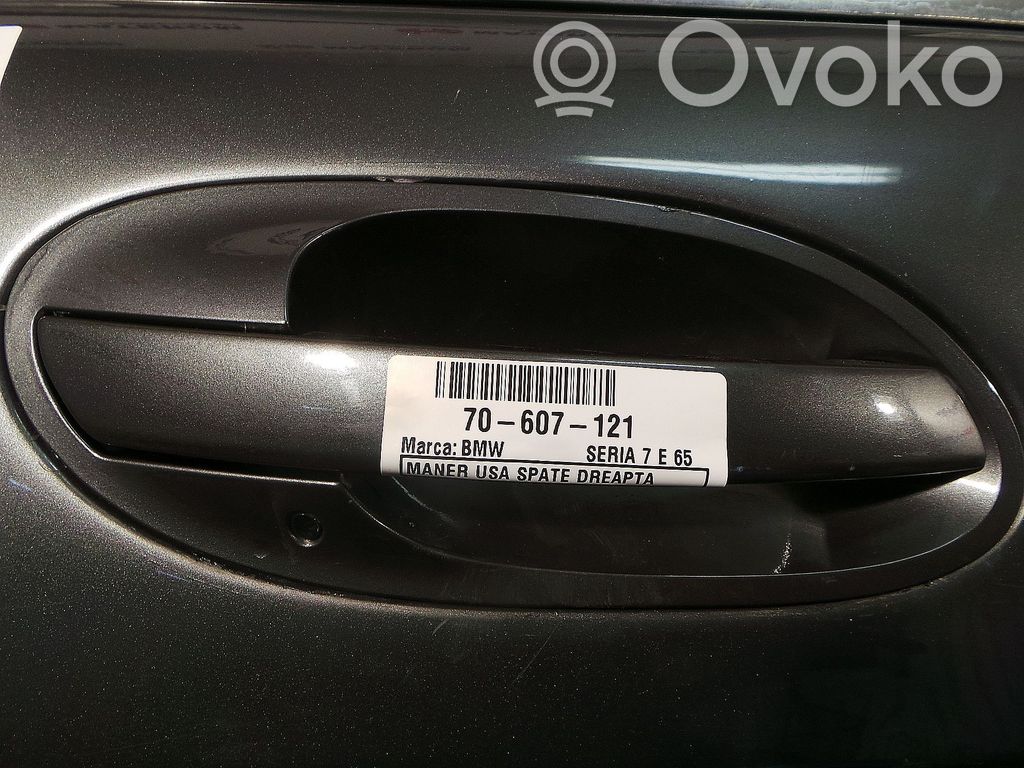 BMW 7 E65 E66 Manecilla externa puerta trasera 