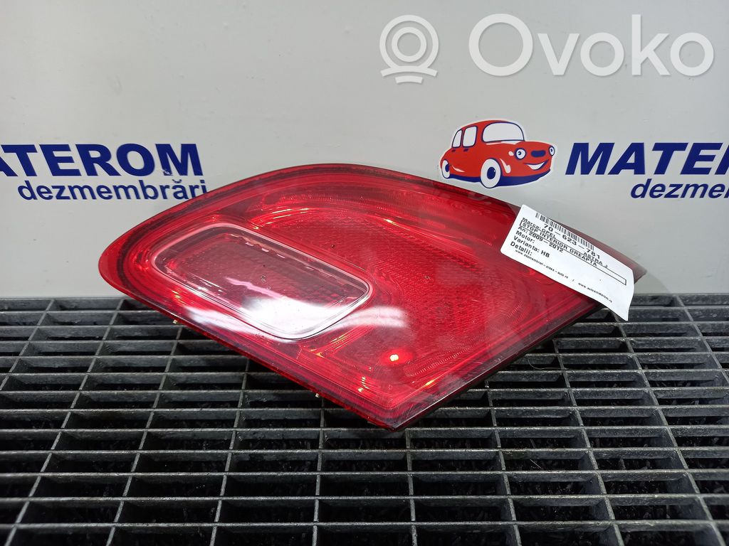 Opel Astra J Lampa tylna 