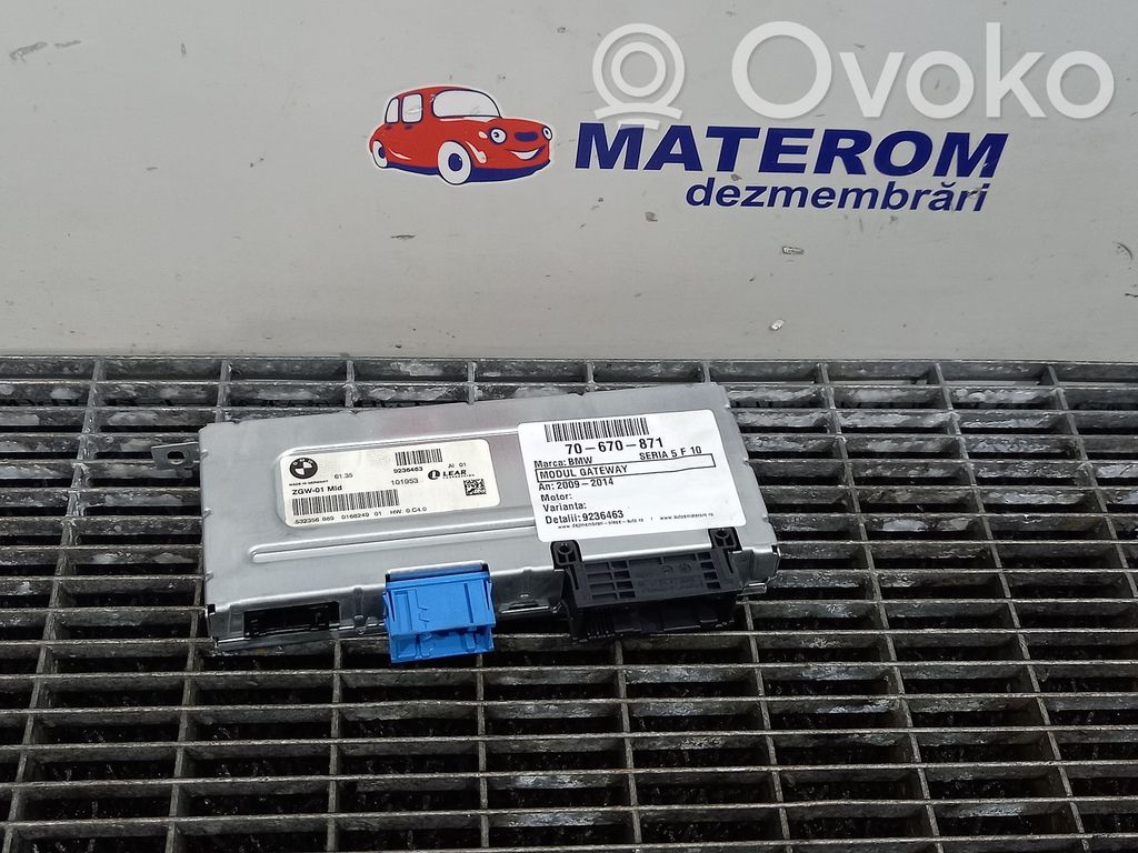BMW 5 F10 F11 Modulo di controllo accesso 