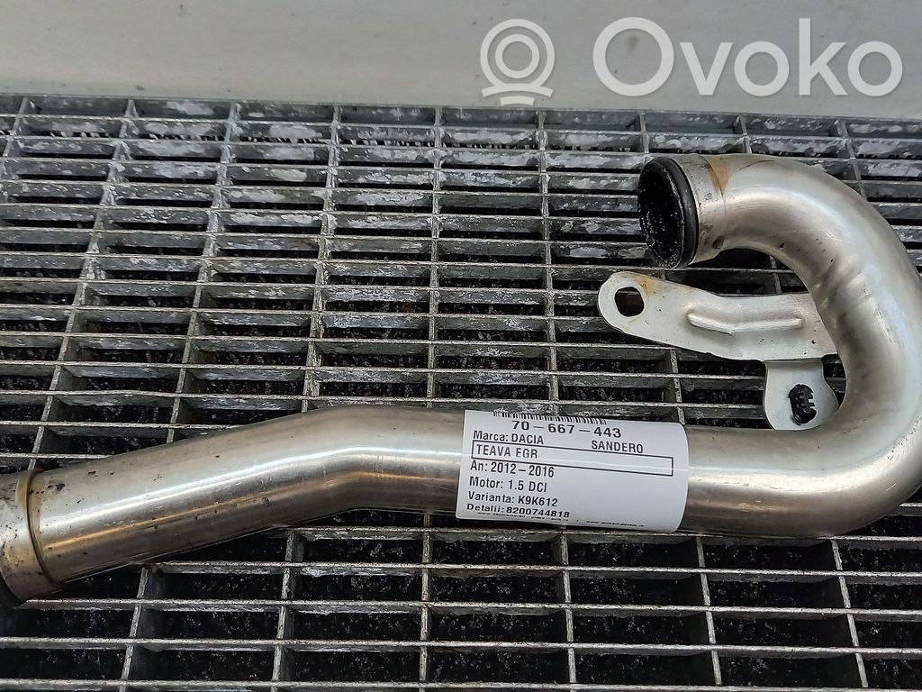 Dacia Sandero II EGR valve 