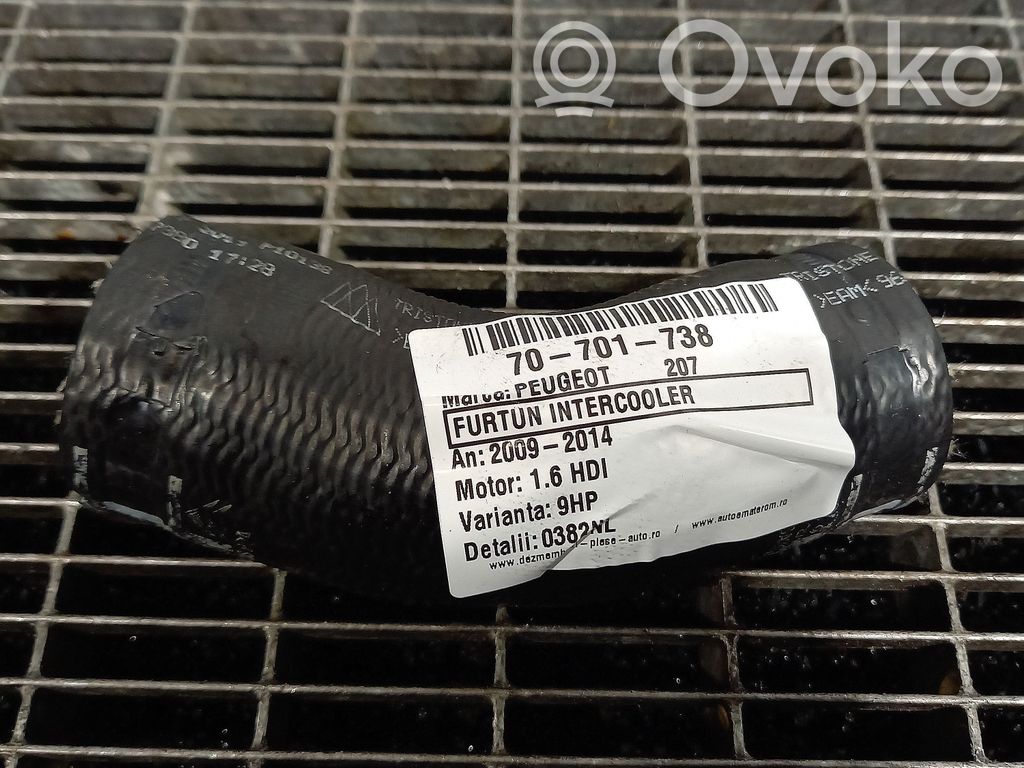 Peugeot 207 Intercooler hose/pipe 
