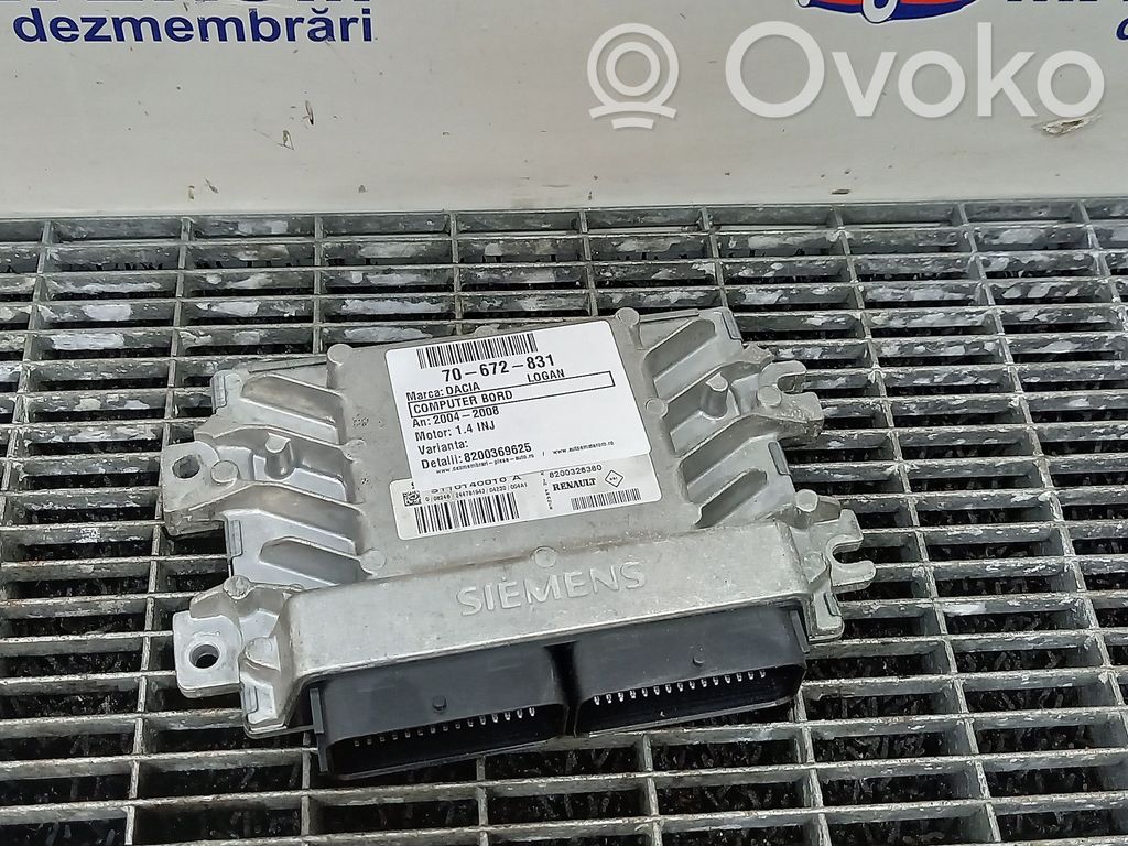 Dacia Logan I Calculateur moteur ECU 