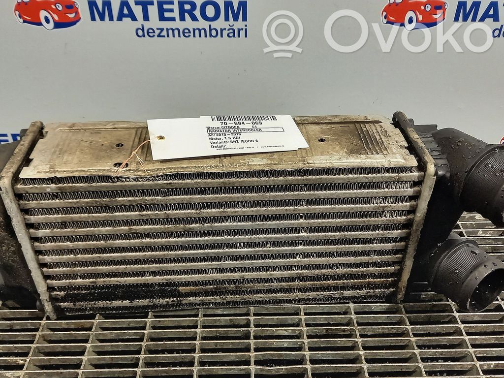 Radiator intercooler   9800291280
