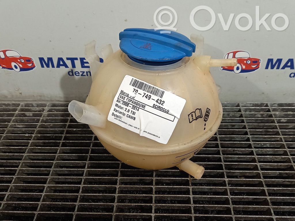 Volkswagen Scirocco Serbatoio di compensazione del liquido refrigerante/vaschetta 