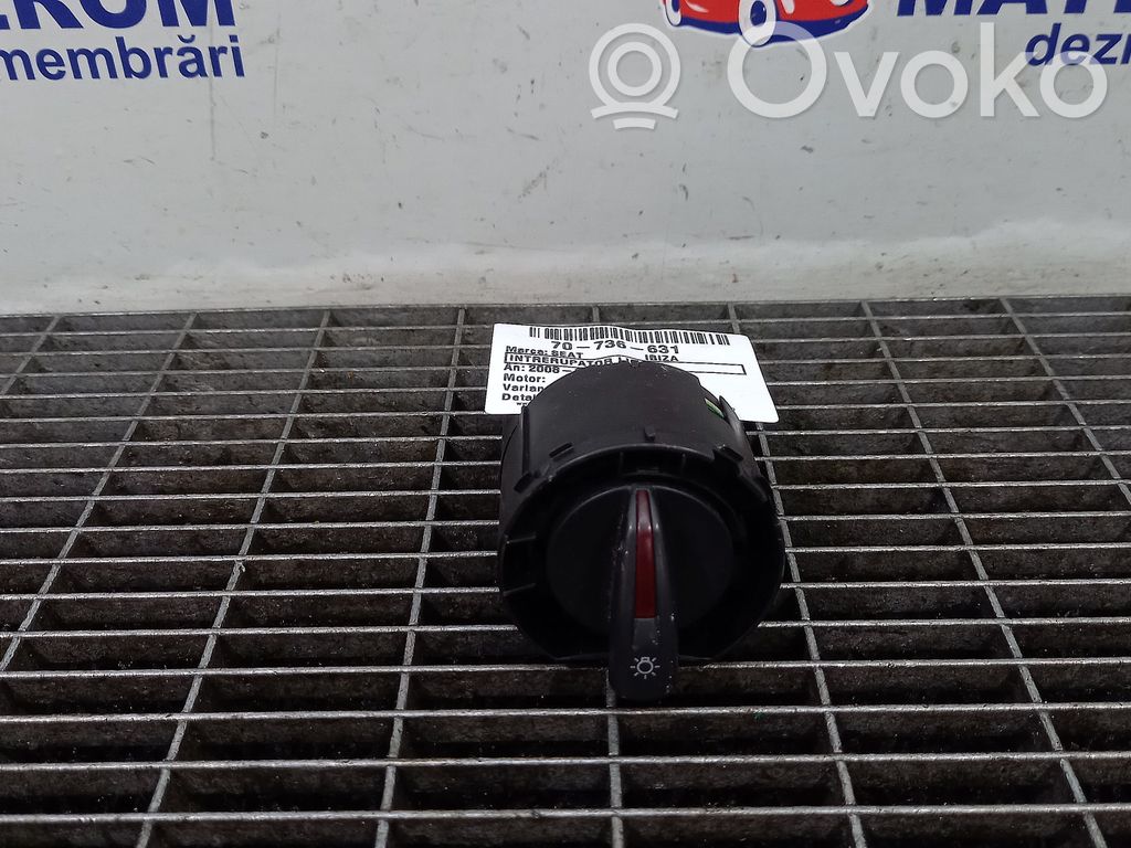 Seat Ibiza IV (6J,6P) Interruptor de luz 