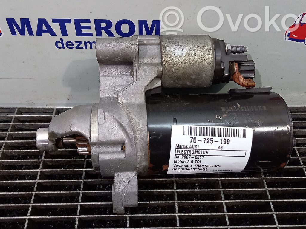 Motor de arranque   03L911021E