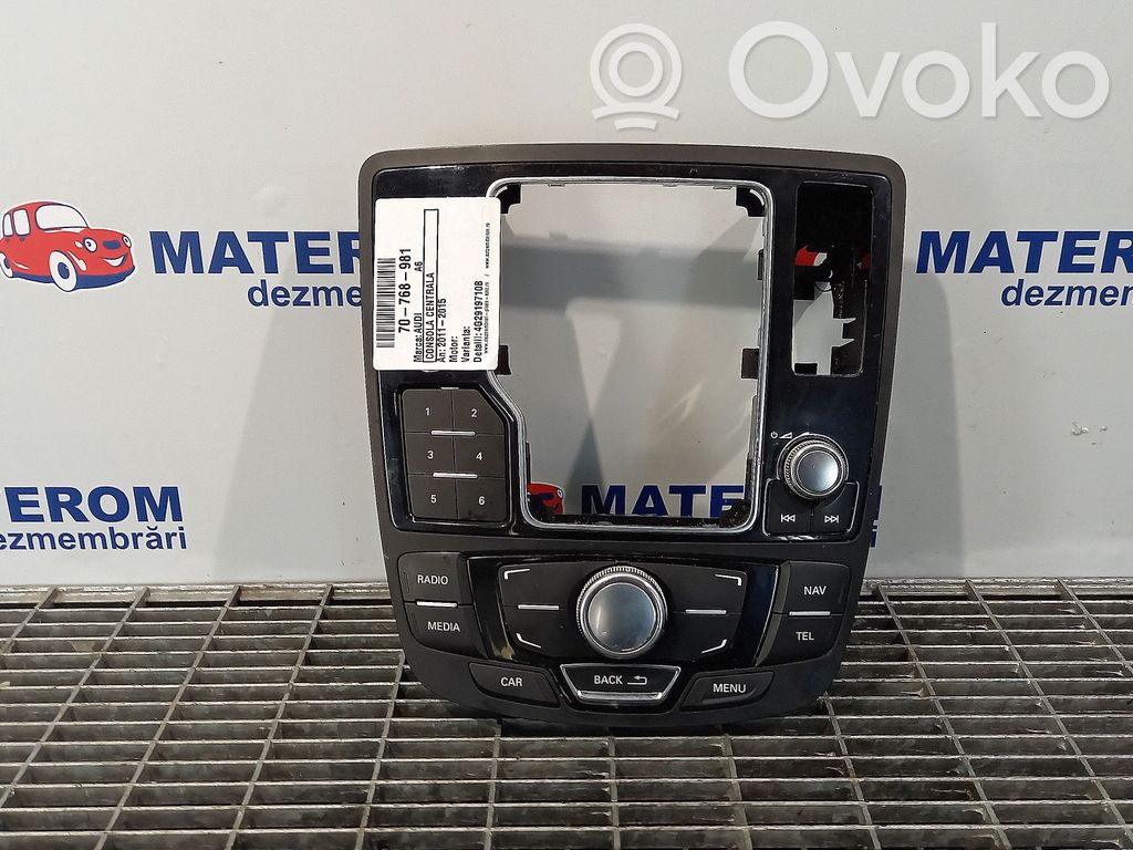 Audi A6 S6 C7 4G Modul comenzi multimedia 