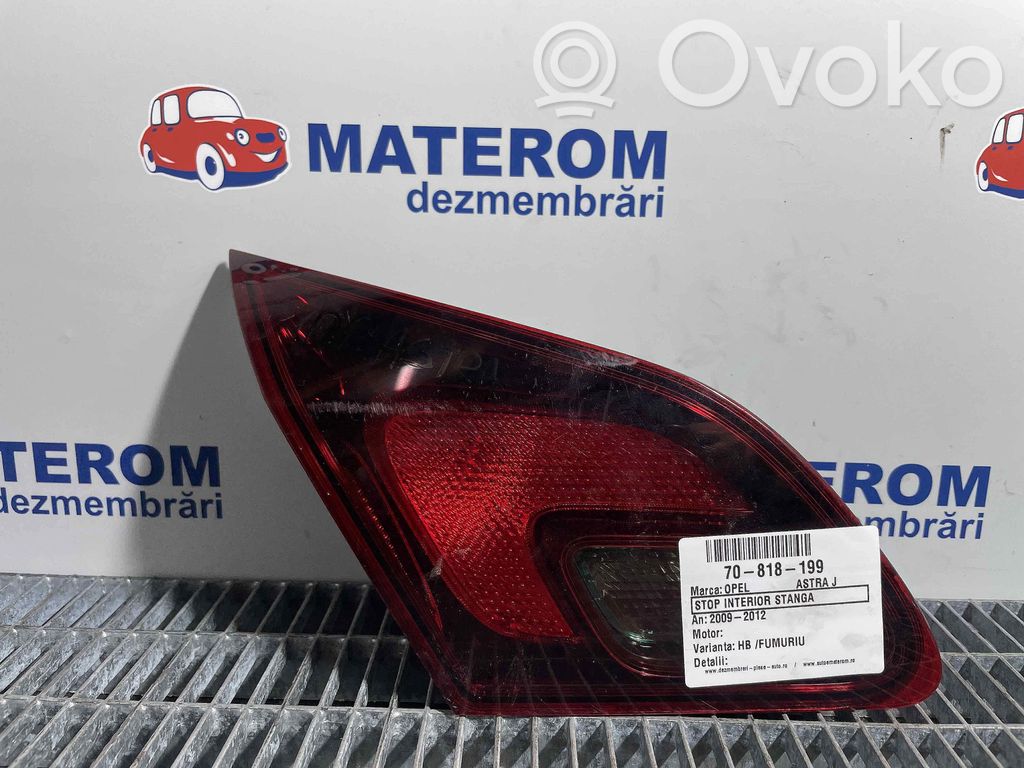 Opel Astra J Feux arrière sur hayon